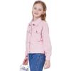 imageWULFUL Girls Fashion Button Down Corduroy Jackets Casual Fall Jackets Teen Girl OuterwearLight Pink