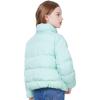 imageWULFUL Girls Winter Puffer Jacket Lightwight Warm Coat ShortGreen