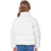 imageWULFUL Girls Winter Puffer Jacket Lightwight Warm Coat ShortWhite