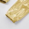 imageWULFUL Kids Boys Metallic 70s Disco Costume Sequin Party Jogger PantsGold02