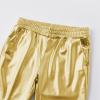 imageWULFUL Kids Boys Metallic 70s Disco Costume Sequin Party Jogger PantsGold02