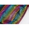 imageWULFUL Kids Boys Varsity Bomber Jacket 70s Disco Costume Party Sequin Metallic JacketsMulticolored