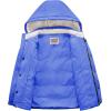 imageWULFUL Kids Boys Winter Coat Detachable Hat Puffer Windbreaker Warm Cotton Jacket Parka Down Outdoor CoatsBlue