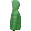imageWULFUL Kids Boys Winter Coat Detachable Hat Puffer Windbreaker Warm Cotton Jacket Parka Down Outdoor CoatsGreen