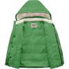imageWULFUL Kids Boys Winter Coat Detachable Hat Puffer Windbreaker Warm Cotton Jacket Parka Down Outdoor CoatsGreen