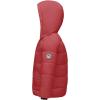 imageWULFUL Kids Boys Winter Coat Detachable Hat Puffer Windbreaker Warm Cotton Jacket Parka Down Outdoor CoatsRed