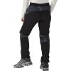 imageWULFUL Kids Waterproof Snow Ski Pants Boys Girls Outdoor Winter Fleece Hiking Insulated Snowboard PantsBlack  Camo