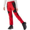 imageWULFUL Kids Waterproof Snow Ski Pants Boys Girls Outdoor Winter Fleece Hiking Insulated Snowboard PantsRed