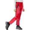 imageWULFUL Kids Waterproof Snow Ski Pants Boys Girls Outdoor Winter Fleece Hiking Insulated Snowboard PantsRedrose Red