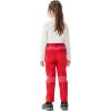 imageWULFUL Kids Waterproof Snow Ski Pants Boys Girls Outdoor Winter Fleece Hiking Insulated Snowboard PantsRedrose Red