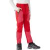 imageWULFUL Kids Waterproof Snow Ski Pants Boys Girls Outdoor Winter Fleece Hiking Insulated Snowboard PantsRedrose Red