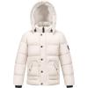imageWULFUL Kids Winter Coat Detachable Hat Puffer Windbreaker Warm Cotton Jacket
