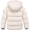 imageWULFUL Kids Winter Coat Detachable Hat Puffer Windbreaker Warm Cotton Jacket