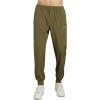 imageWULFUL Mens Athletic Running Joggers Workout Gym Pants Lightweight Track Casual Pant with Zipper PocketsArmy Green