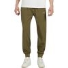 imageWULFUL Mens Athletic Running Joggers Workout Gym Pants Lightweight Track Casual Pant with Zipper PocketsArmy Green