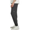 imageWULFUL Mens Athletic Running Joggers Workout Gym Pants Lightweight Track Casual Pant with Zipper PocketsDark Grey