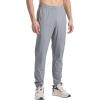 imageWULFUL Mens Athletic Running Joggers Workout Gym Pants Lightweight Track Casual Pant with Zipper PocketsGrey026