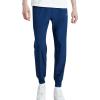 imageWULFUL Mens Athletic Running Joggers Workout Gym Pants Lightweight Track Casual Pant with Zipper PocketsNavy