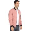 imageWULFUL Mens Casual Lightweight Jacket Softshell Flight Bomber Jacket Varsity Windbreaker