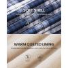imageWULFUL Mens Flannel Plaid Shirts Jacket Fleece Lined Winter Shirts Soft Warm Coat with Hood for MenNavy768
