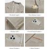 imageWULFUL Mens Herringbone Blazer Jacket Lightweight Casual Sport Coat One Button Suit JacketsLight Brown