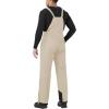 imageWULFUL Mens Insulated Snow Bibs Waterproof Winter Ski Pants Snowboarding OverallsKhaki