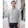 imageWULFUL Mens Lightweight Jackets Casual Windbreaker Stylish Light Golf Work Dress BusinessLight Grey