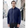 imageWULFUL Mens Lightweight Jackets Casual Windbreaker Stylish Light Golf Work Dress BusinessNavy