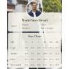imageWULFUL Mens Lightweight Jackets Casual Windbreaker Stylish Light Golf Work Dress BusinessNavy