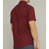 imageWULFUL Mens Short Sleeve Dress Shirts Casual Button Down Shirts Business Summer ShirtsWine Red208