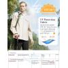 imageWULFUL Mens Sun Protection Fishing Shirts UPF 50 UV Lightweight Quick Dry Cooling Button Down Shirts for Work Hiking SafariKhaki