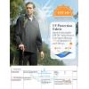 imageWULFUL Mens Sun Protection Fishing Shirts UPF 50 UV Lightweight Quick Dry Cooling Button Down Shirts for Work Hiking SafariShadow Grey
