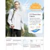 imageWULFUL Mens Sun Protection Fishing Shirts UPF 50 UV Lightweight Quick Dry Cooling Button Down Shirts for Work Hiking SafariWhite