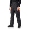 imageWULFUL Mens Waterproof Insulated Ski Snow Pants Winter Snowboarding Cargo Pants with MultiPocketsBlack