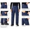 imageWULFUL Mens Waterproof Insulated Ski Snow Pants Winter Snowboarding Cargo Pants with MultiPocketsNavy
