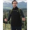 imageWULFUL Mens Windproof Lightweight Golf Vest Outerwear with Pockets Softshell Sleeveless Jacket for Running Hiking SportsBlack