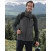 imageWULFUL Mens Windproof Lightweight Golf Vest Outerwear with Pockets Softshell Sleeveless Jacket for Running Hiking SportsDark Grey