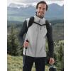 imageWULFUL Mens Windproof Lightweight Golf Vest Outerwear with Pockets Softshell Sleeveless Jacket for Running Hiking SportsLight Grey