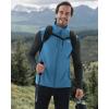 imageWULFUL Mens Windproof Lightweight Golf Vest Outerwear with Pockets Softshell Sleeveless Jacket for Running Hiking SportsRoyal Blue