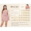 imageWULFUL Womens Glitter Sequin Mini Dress Spaghetti Strap V Neck Sparkly Christmas Party Dresses Disco Outfits ConcertBeige