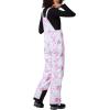 imageWULFUL Womens Insulated Snow Bibs Waterproof Winter Ski Pants Snowboarding OverallsPattern 1