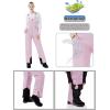 imageWULFUL Womens Insulated Snow Bibs Waterproof Winter Ski Pants Snowboarding OverallsPink