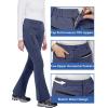 imageWULFUL Womens Snow Ski Pants Waterproof Insulated Fleece Lined Winter Softshell Hiking PantsGrey