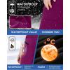 imageWULFUL Womens Snow Ski Pants Waterproof Insulated Fleece Lined Winter Softshell Hiking PantsPurple