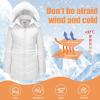 imageWULFUL Womens Winter Coats Long Warm Thicken Puffer Jackets Outwear With Removable Fur HoodWhite
