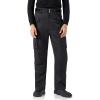 imageWULFUL Mens Waterproof Insulated Ski Snow Pants Winter Snowboarding Cargo Pants with MultiPocketsBlack