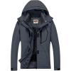 imageWULFUL Womens Waterproof Ski Jacket Warm Winter Coats Windproof Winter Jackets for Women Fleece Lined Windbreaker with Hood