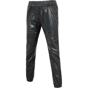 imageWULFUL Kids Boys Metallic 70s Disco Costume Sequin Party Jogger PantsBlack