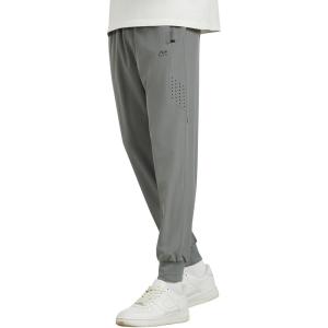imageWULFUL Mens Athletic Running Joggers Workout Gym Pants Lightweight Track Casual Pant with Zipper PocketsGrey