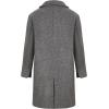 imageWULFUL Boys Double Breasted Wool Trench Coat Winter Pea CoatGrey